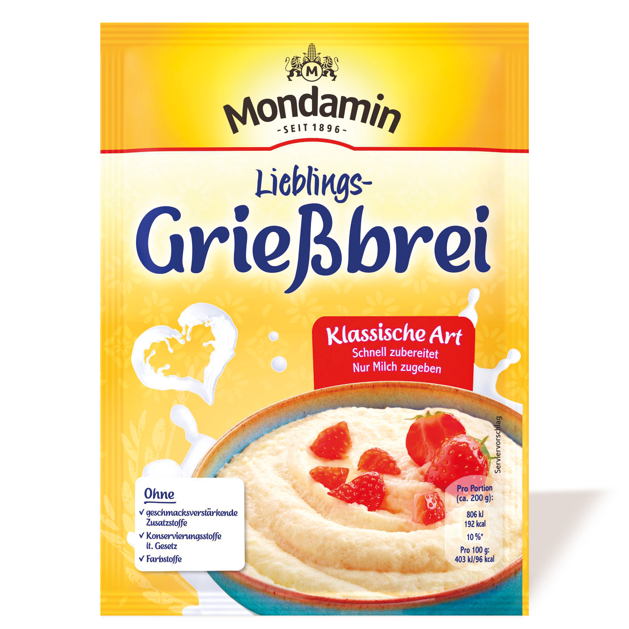 Mondamin Grießbrei
