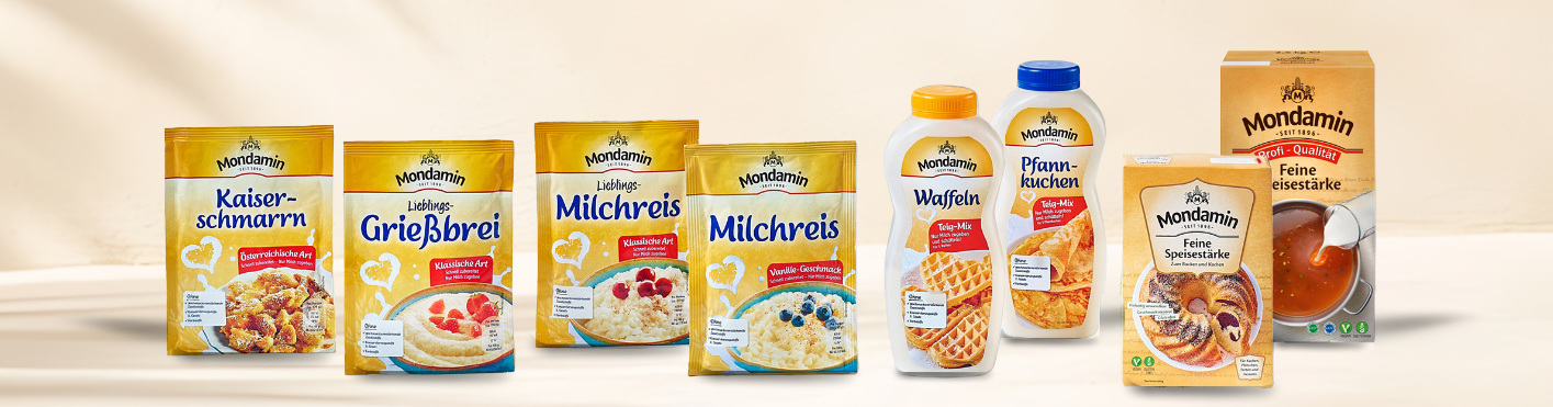 Mondamin Produkte