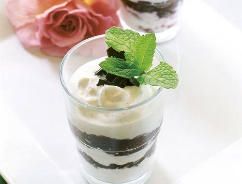 Vanillequark à la Schwarzwälder Kirsch