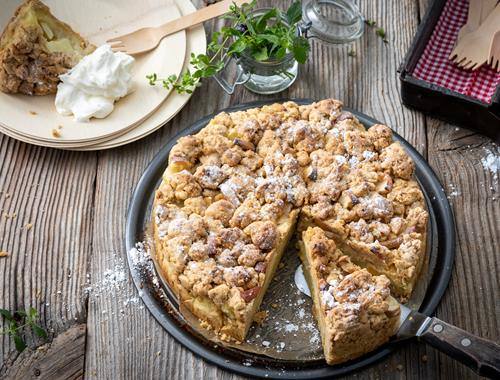 Apfelkuchen mit Streusel