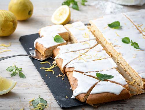 Zitronenkuchen vom Blech