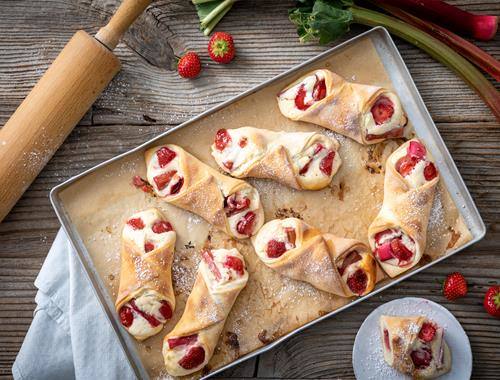 Quark-Rhabarber-Schiffchen