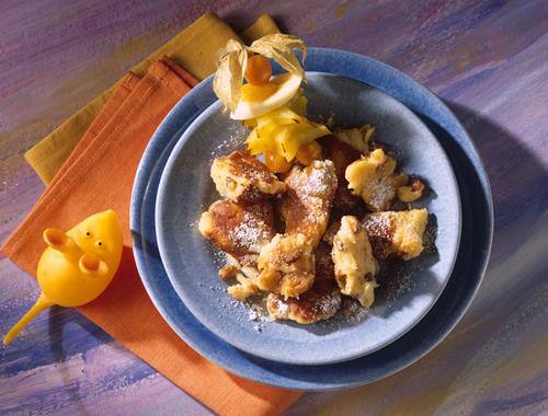 Quarkschmarrn mit Rosinen