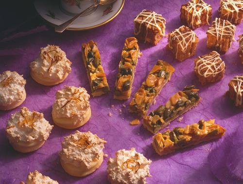 Kokos-Zitronen-Gebäck