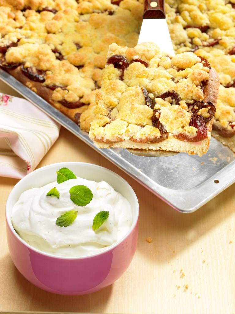 Streusel-Kirsch-Kuchen  Rezept - Rezept &amp; Bild