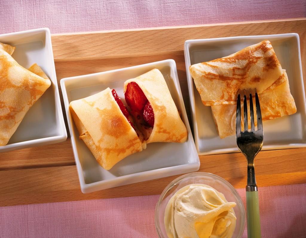 Fruchtpäckchen mit Karamellcreme Rezept - Rezept &amp; Bild