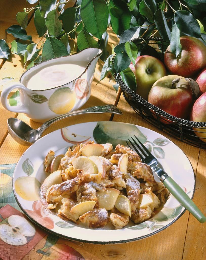 Apfel-Kaiserschmarrn Rezept - Rezept & Bild