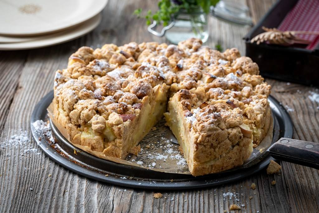 Apfelkuchen mit Streusel Rezept - Rezept &amp; Bild
