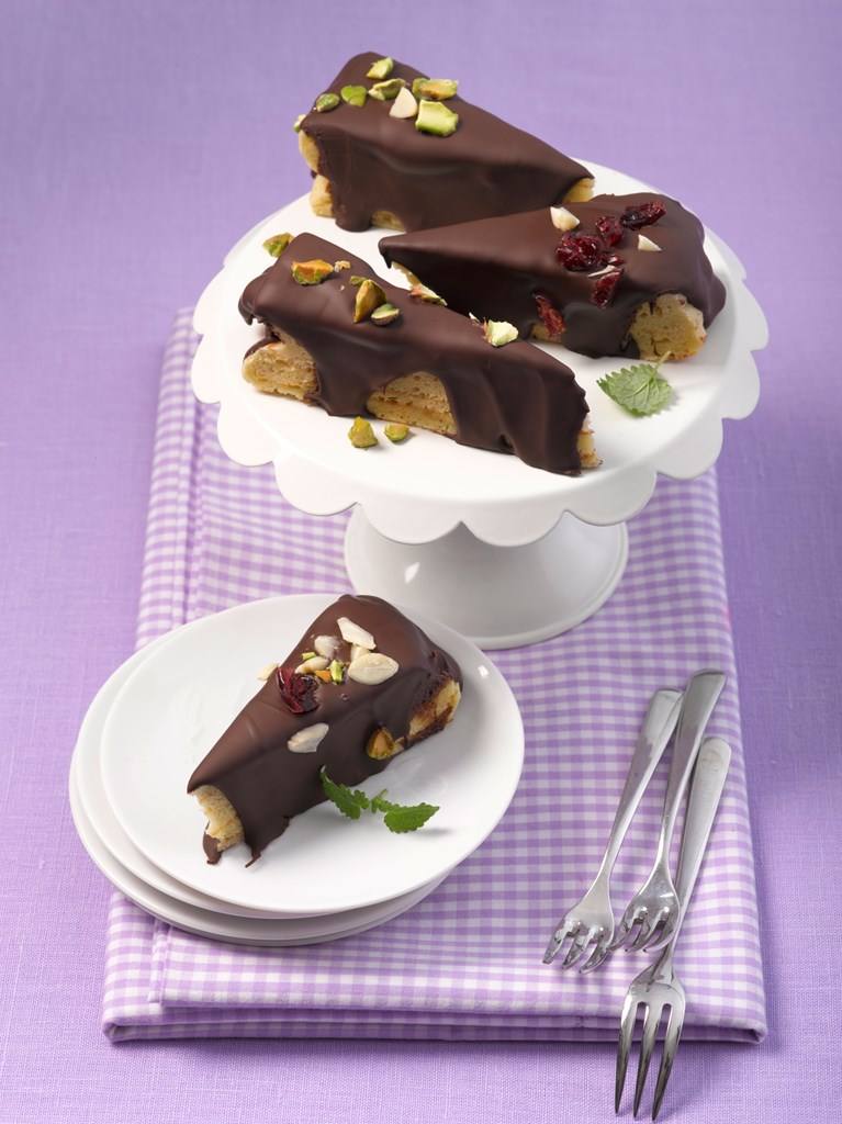 Baumkuchen-Dreiecke Rezept - Rezept &amp; Bild