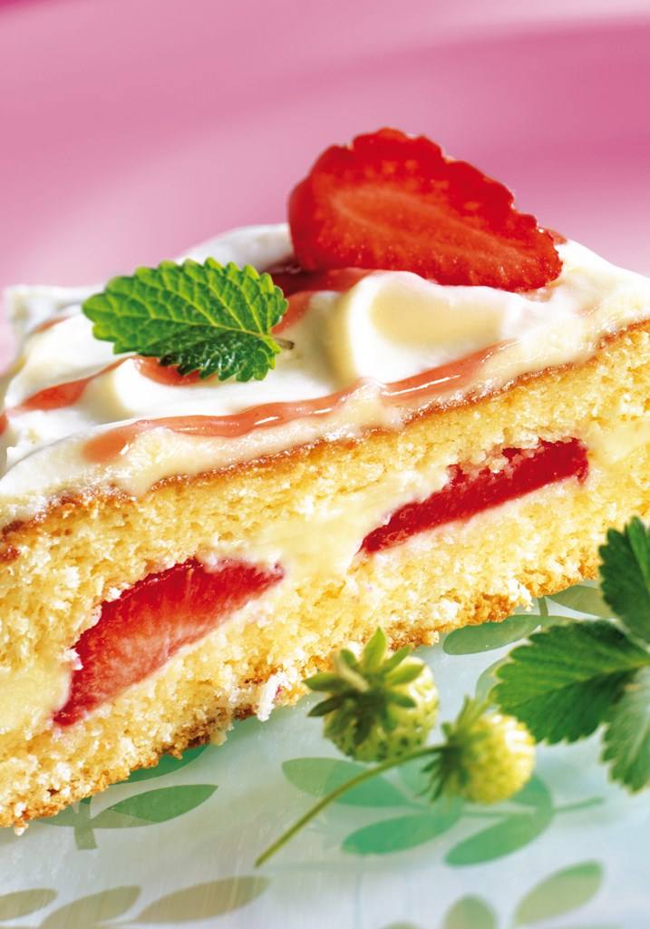 Erdbeer-Schokoladenherz Rezept - Rezept &amp; Bild