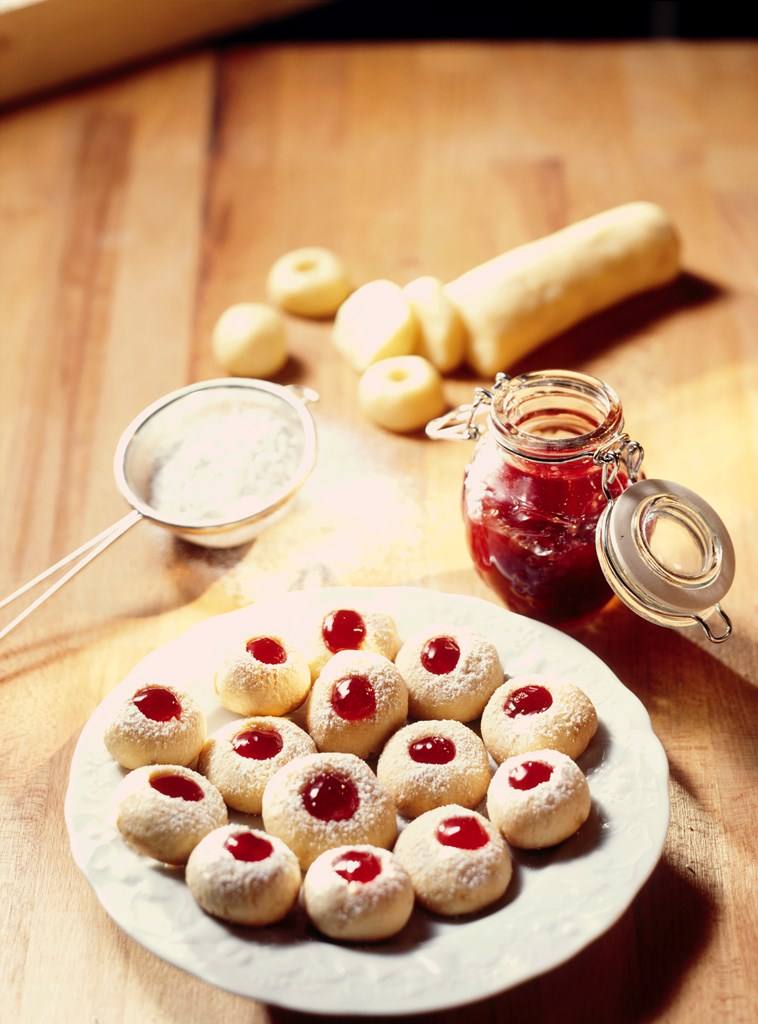 Ingwer-Kirsch-Krapferln Rezept - Rezept &amp; Bild