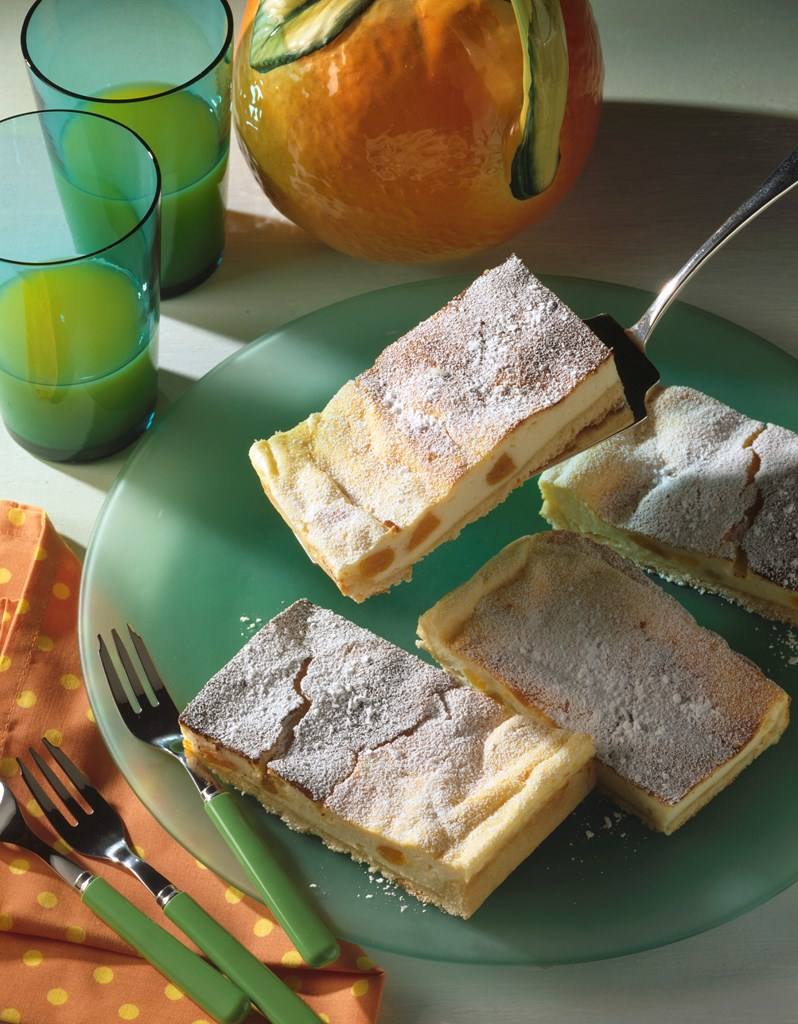 Käsekuchen vom Blech Rezept - Rezept &amp; Bild