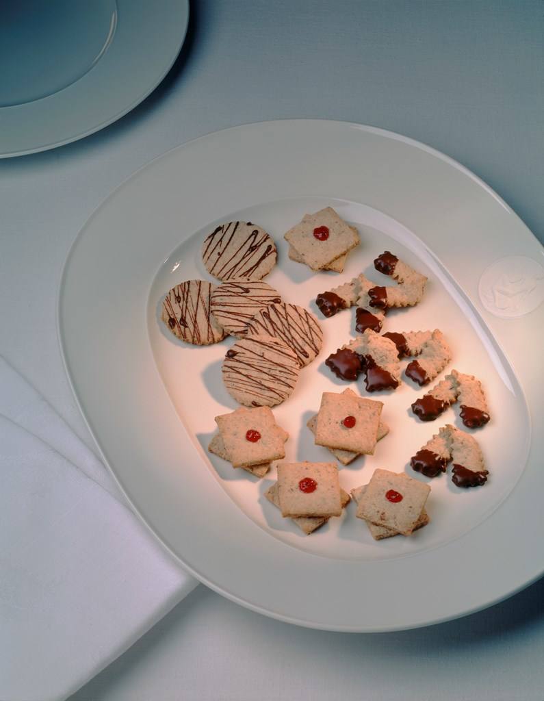 Lebkuchen-Plätzchen mit Preiselbeeren Rezept - Rezept &amp; Bild