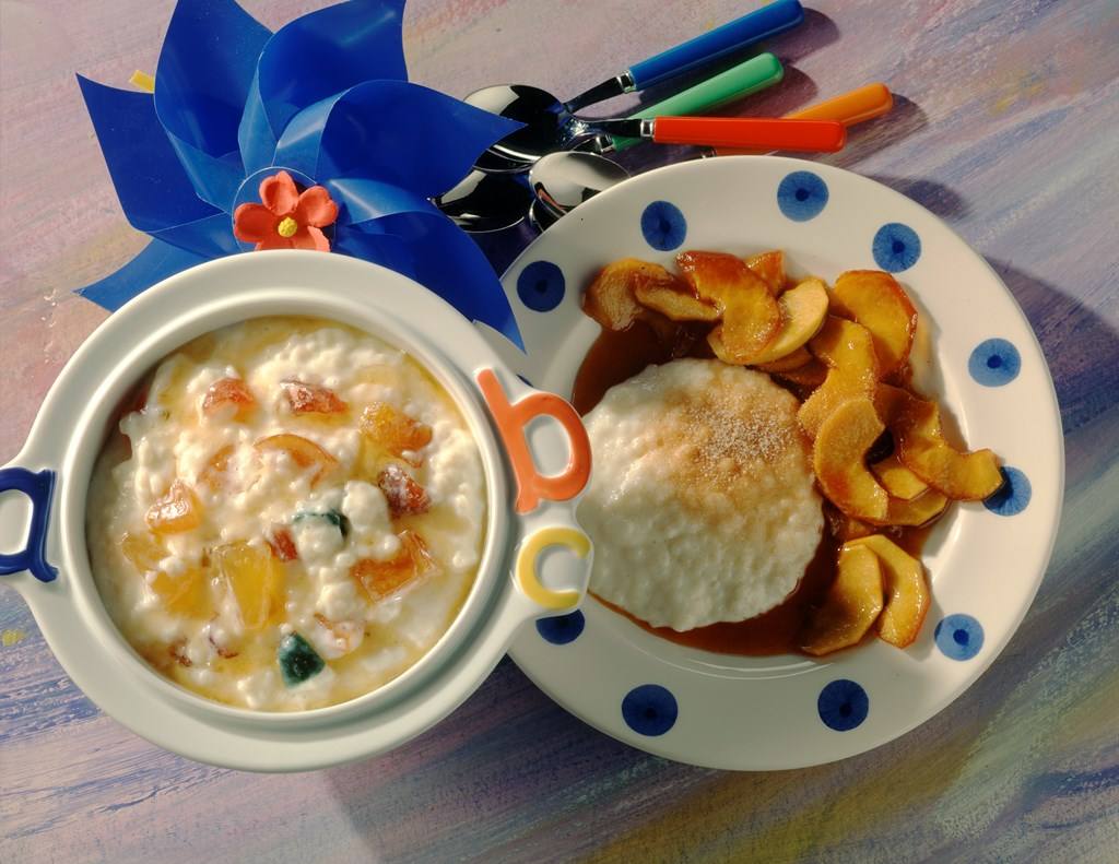 Sahniger Milchreis mit Äpfeln Rezept - Rezept &amp; Bild