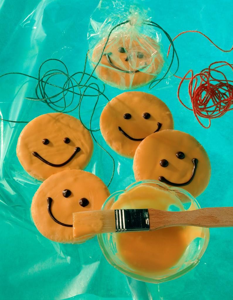 Smiley-Mandelkekse Rezept - Rezept &amp; Bild