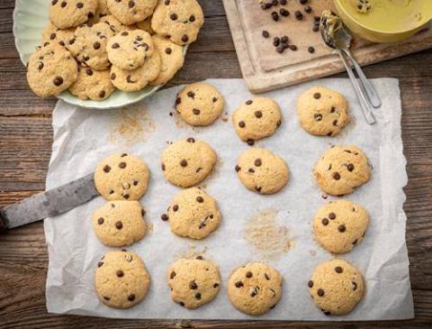 Plätzchen mit Schokostückchen