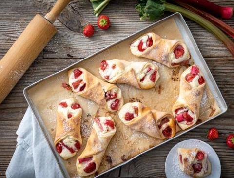 Quark-Rhabarber-Schiffchen