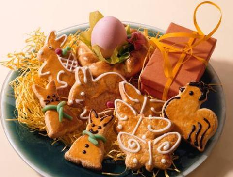 Knusprige Osterplätzchen