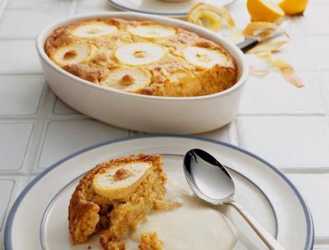 Kerniger Haferflocken-Auflauf