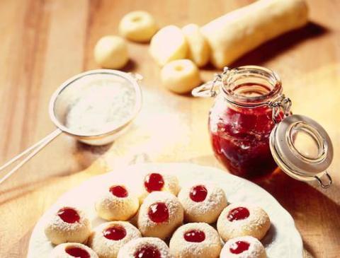 Ingwer-Kirsch-Krapferln