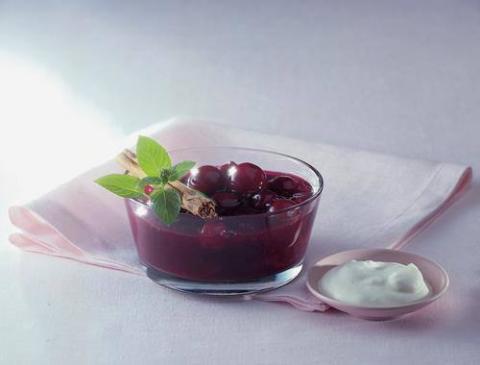 Schnelle Rote Grütze