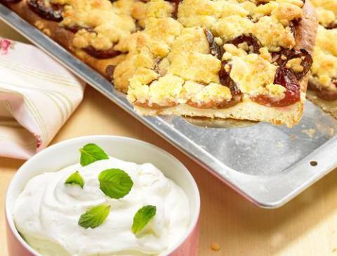 Streusel-Kirsch-Kuchen