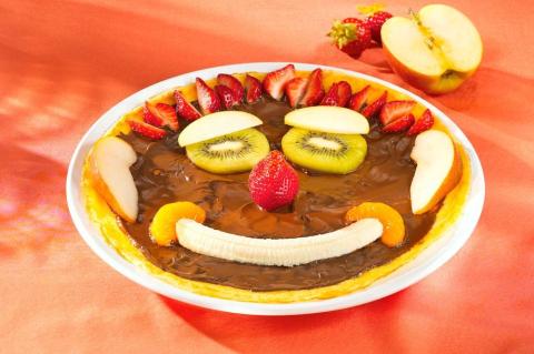 Obst-Pfannkuchen Rezept - Rezept & Bild