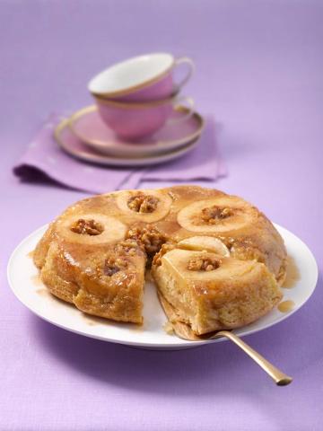 Apfelkuchen "Upside Down" Rezept - Rezept & Bild