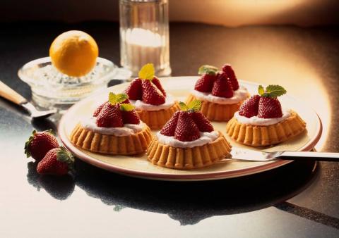 Erdbeer-Creme-Törtchen Rezept - Rezept & Bild