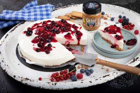 Erdnuss-Beeren-Käsekuchen Rezept - Rezept & Bild
