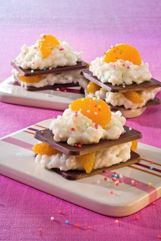 Milchreis-Schoko-Sandwich Rezept - Rezept & Bild