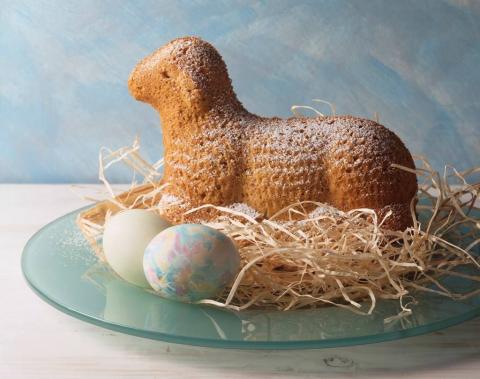 Osterlamm-Kuchen Rezept - Rezept & Bild