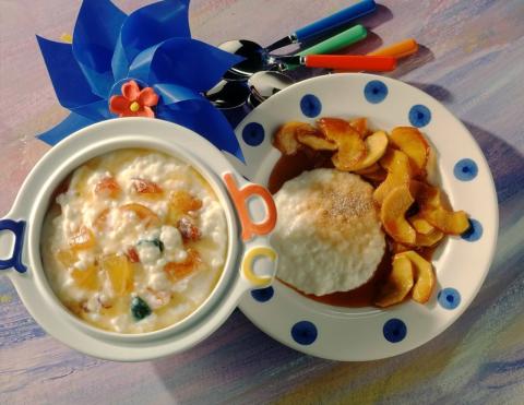 Sahniger Milchreis mit Äpfeln Rezept - Rezept & Bild
